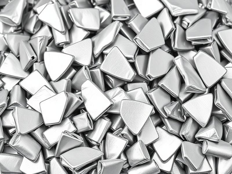 Taint Tabor aluminum scrap — mixed low-copper sheet and clip aluminum baled for export from Rotterdam