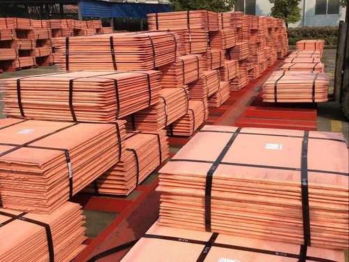 Copper cathode sheets LME registered - premium grade for brass production