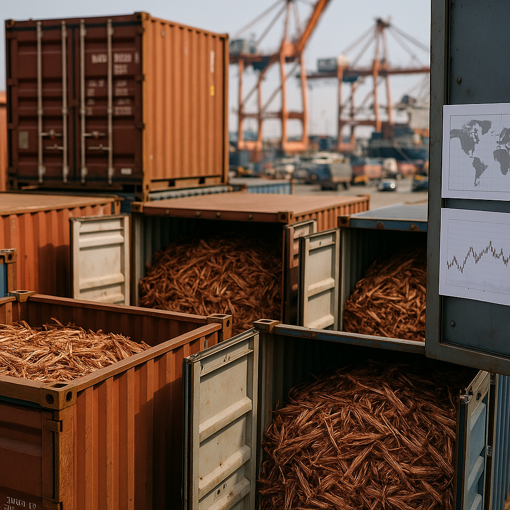 Copper Scrap Suppliers in Europe — Millberry, Birch/Cliff and copper tube from Netherlands