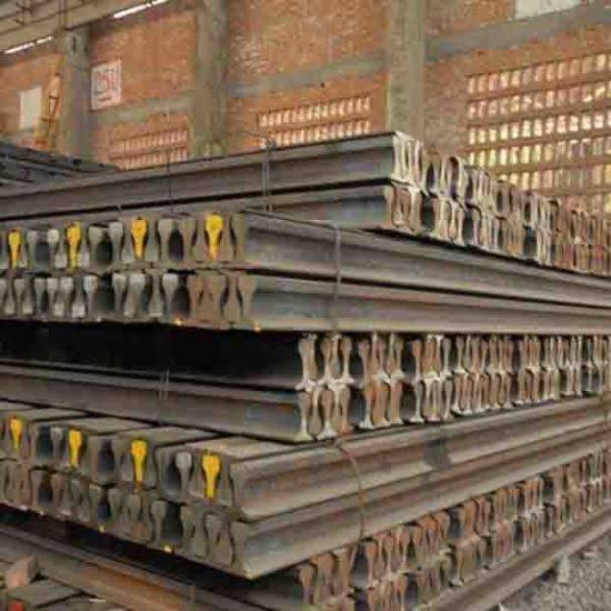 Used rail scrap R50 R65 - railway steel recycling material